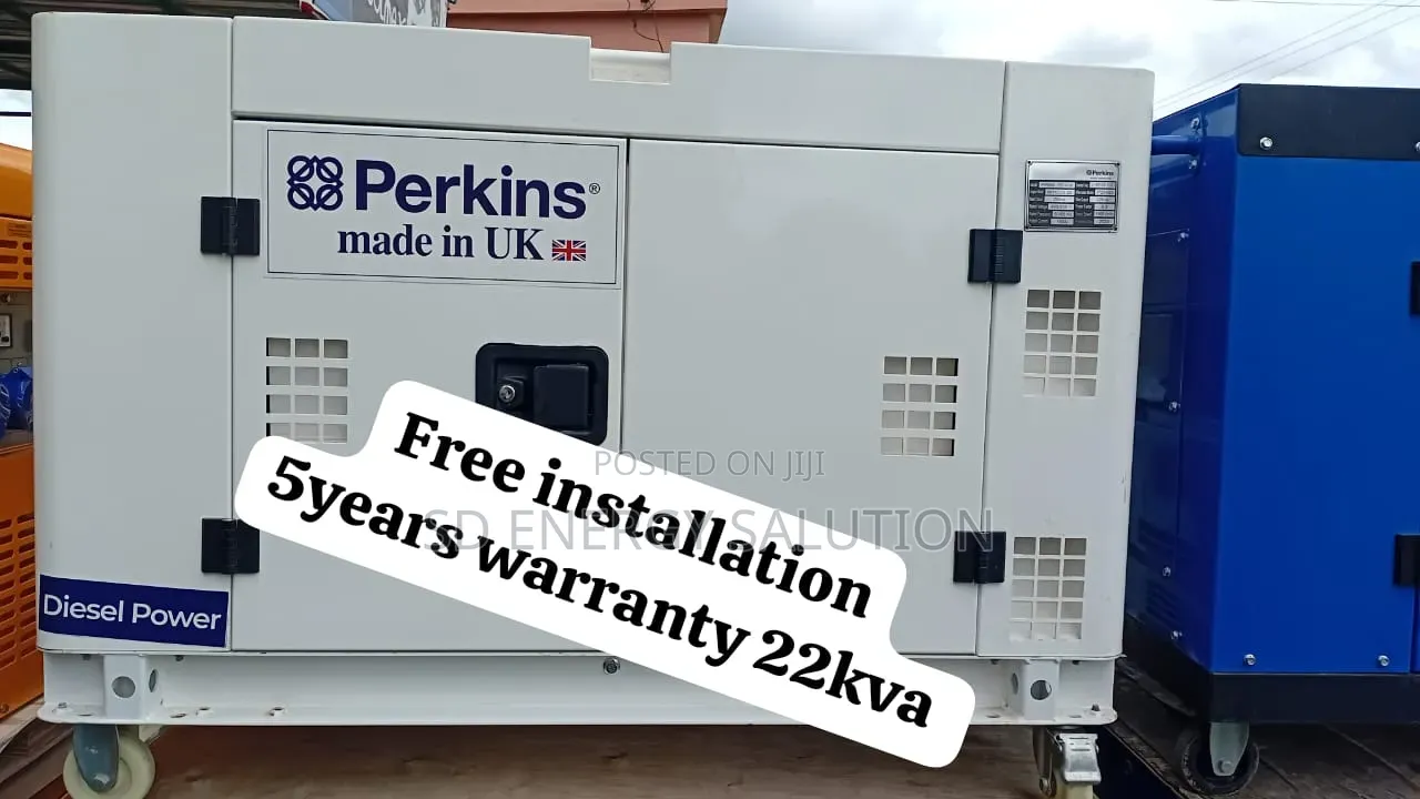 Heavy-Duty Perkins 22kva Diesel Generator–Silent Fuel Efficient 22kva