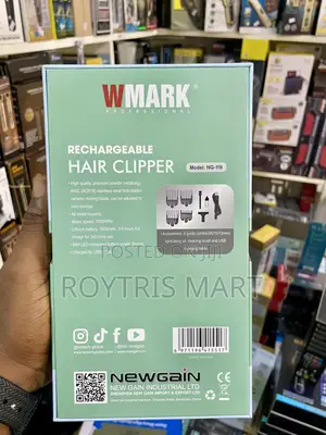 Wmark Ng-119 Professional Rechargeable Hair Clipper