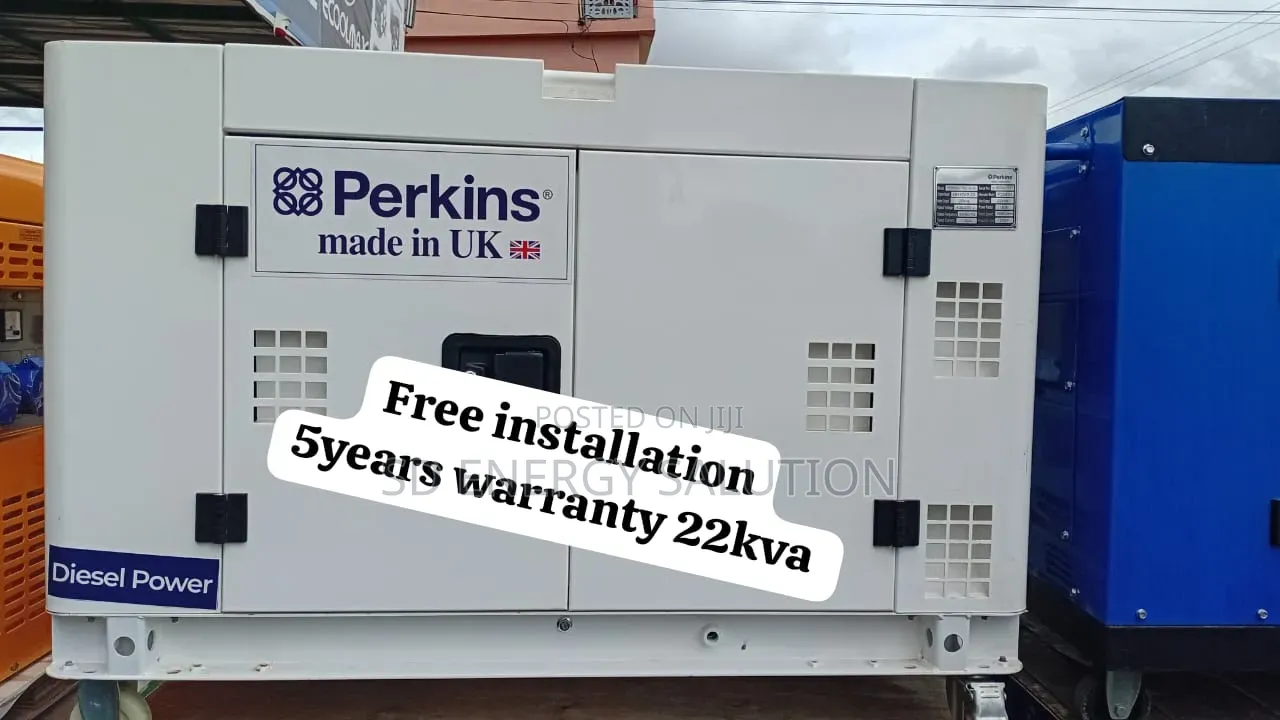 Perkins 22kva Silent Generator – Your Trusted Backup Power 22kva