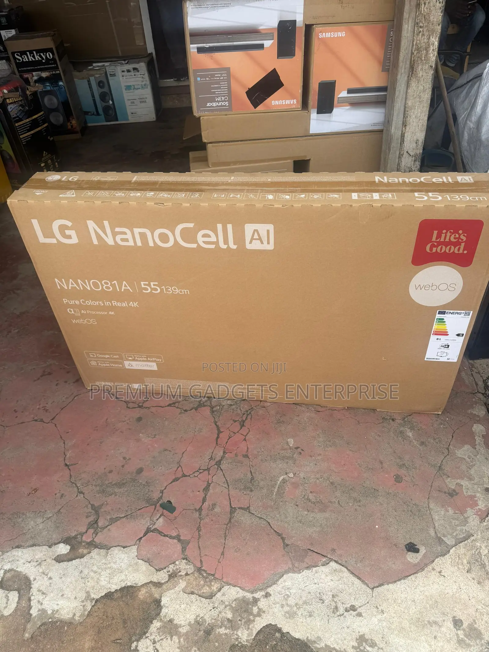 Lg 55 Inch Lg Nanocell Ai Nano81 Smart Tv 2025 Ai Magic Remote