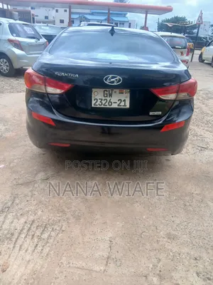 Hyundai Elantra 2013 Black