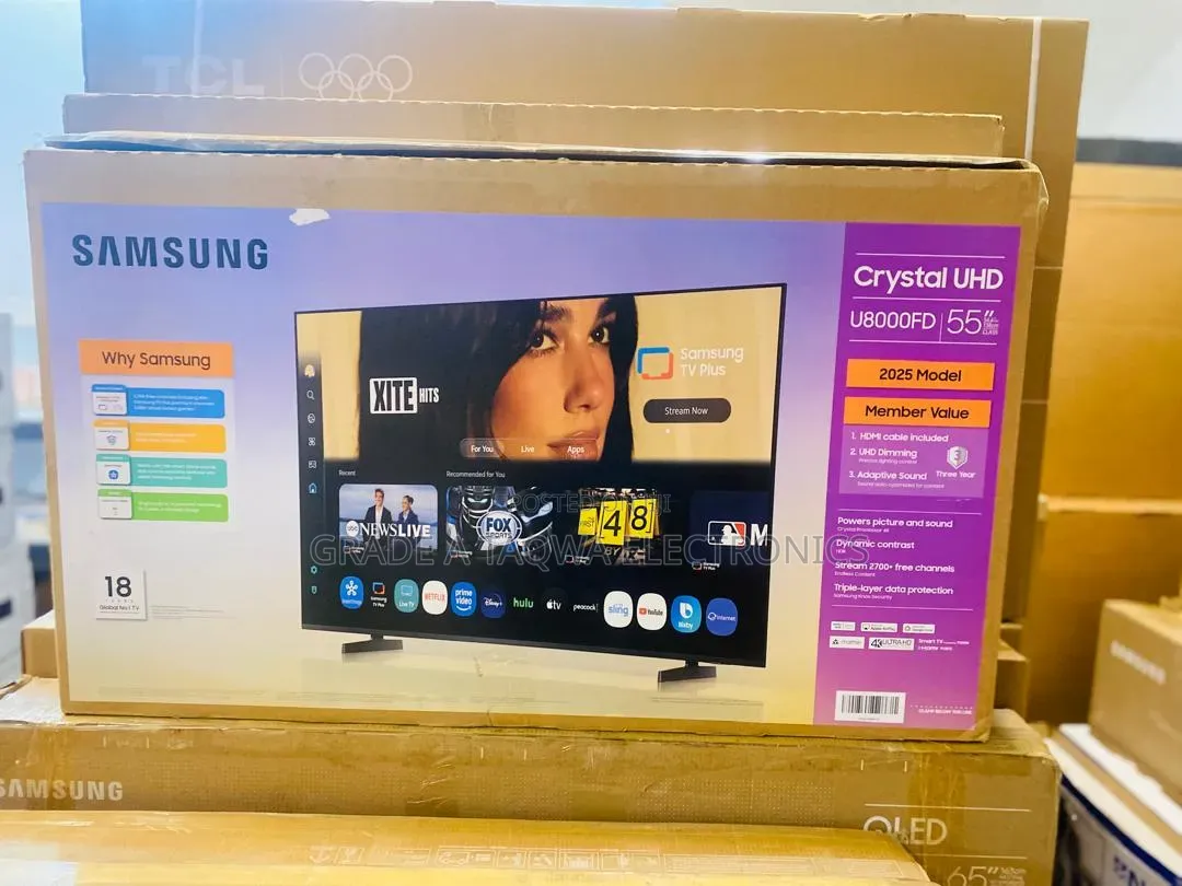Crystal Uhd Smart Google 55 Inch Samsung Tv