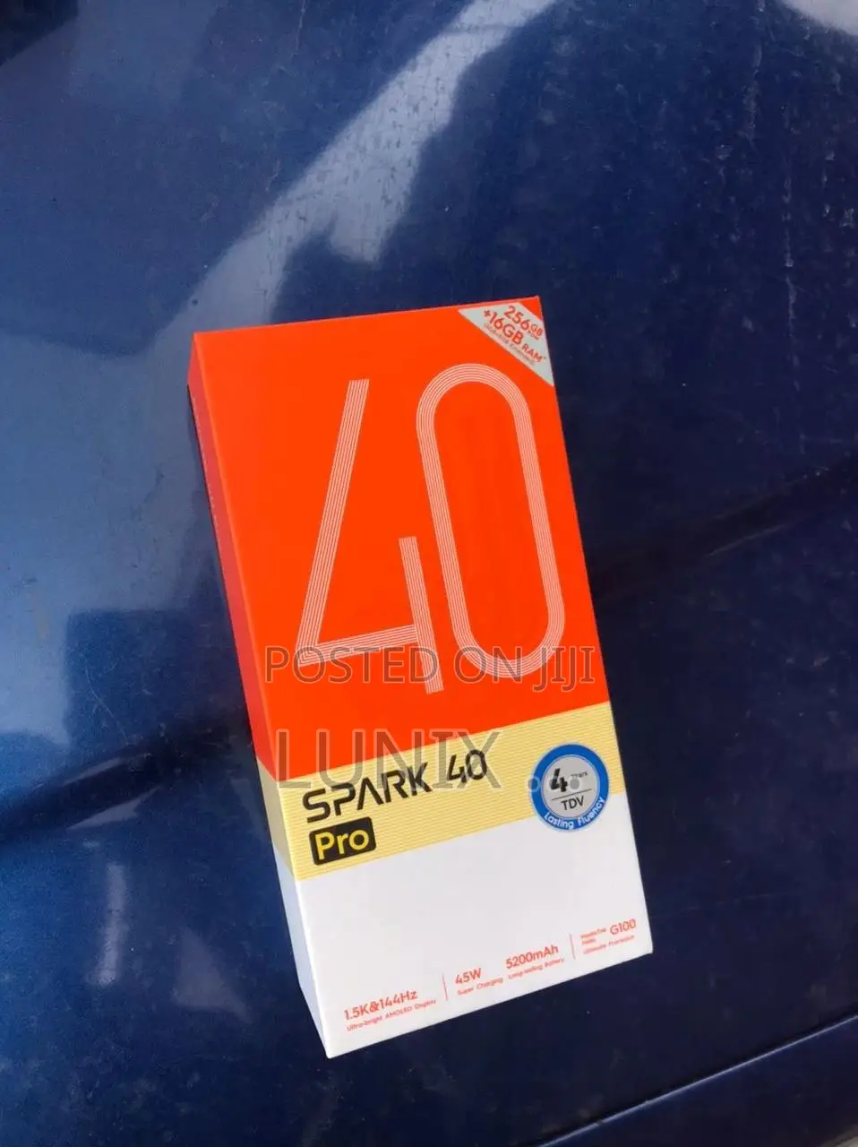 New Tecno Spark 40 Pro 256 GB Blue