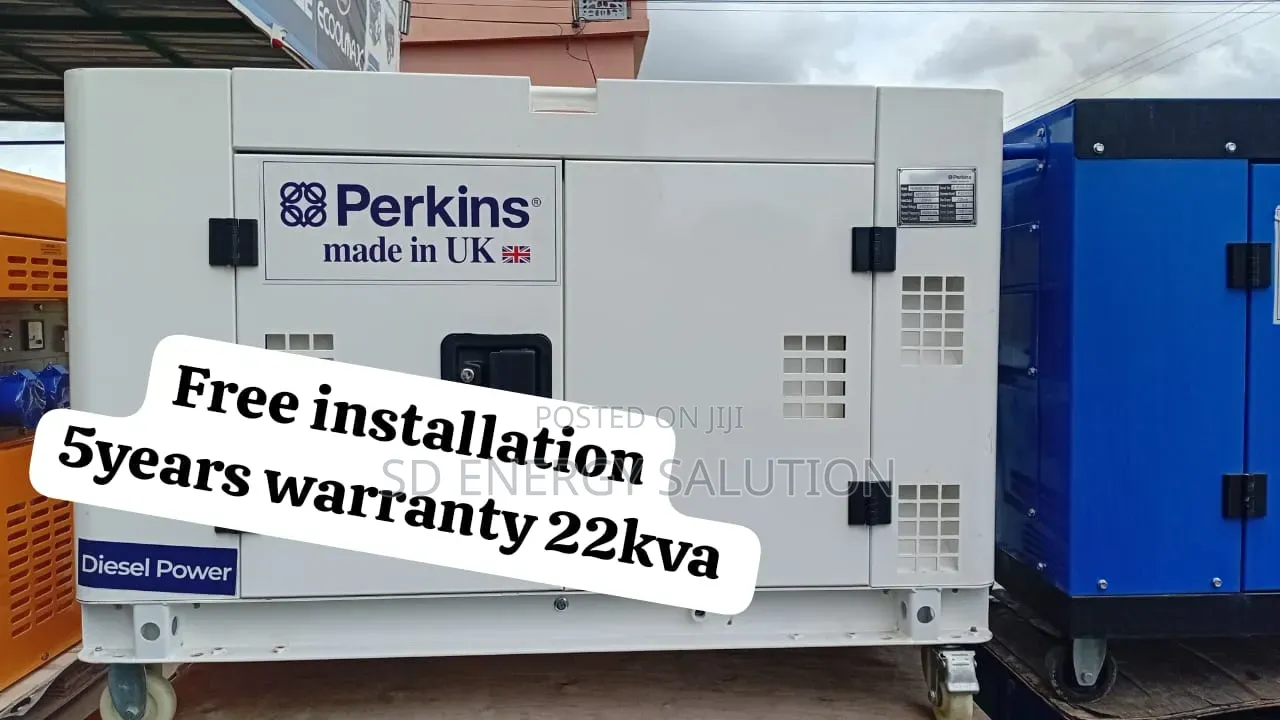 The Ultimate 22kva Backup Power–Perkins Silent Diesel Generator 22kva