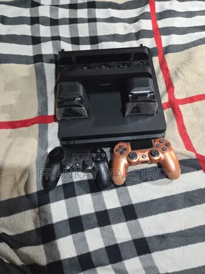 Ps4 Slim, Cooling Fan That Charges the Controller With, Fc26, Gta5 Etc