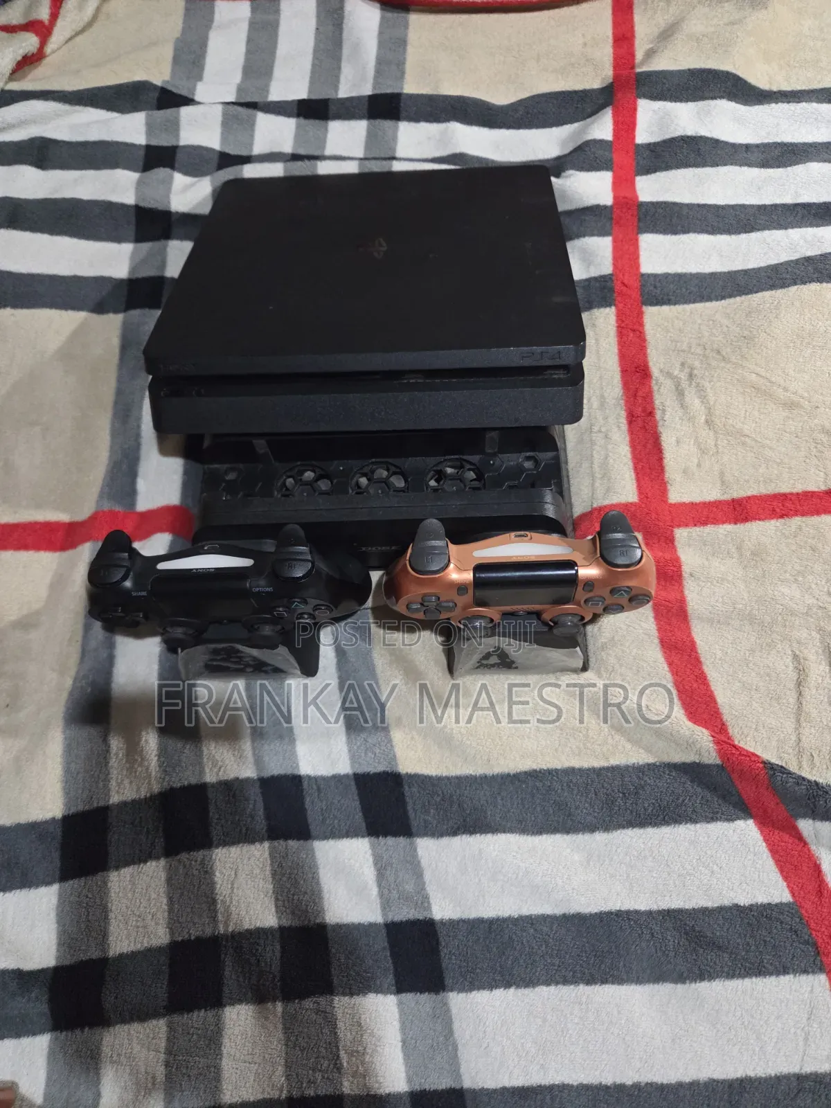 Ps4 Slim, Cooling Fan That Charges the Controller With, Fc26, Gta5 Etc