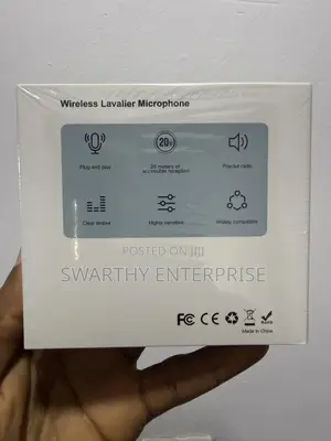 Wireless Lavalier Microphone for Content Creation / Creator
