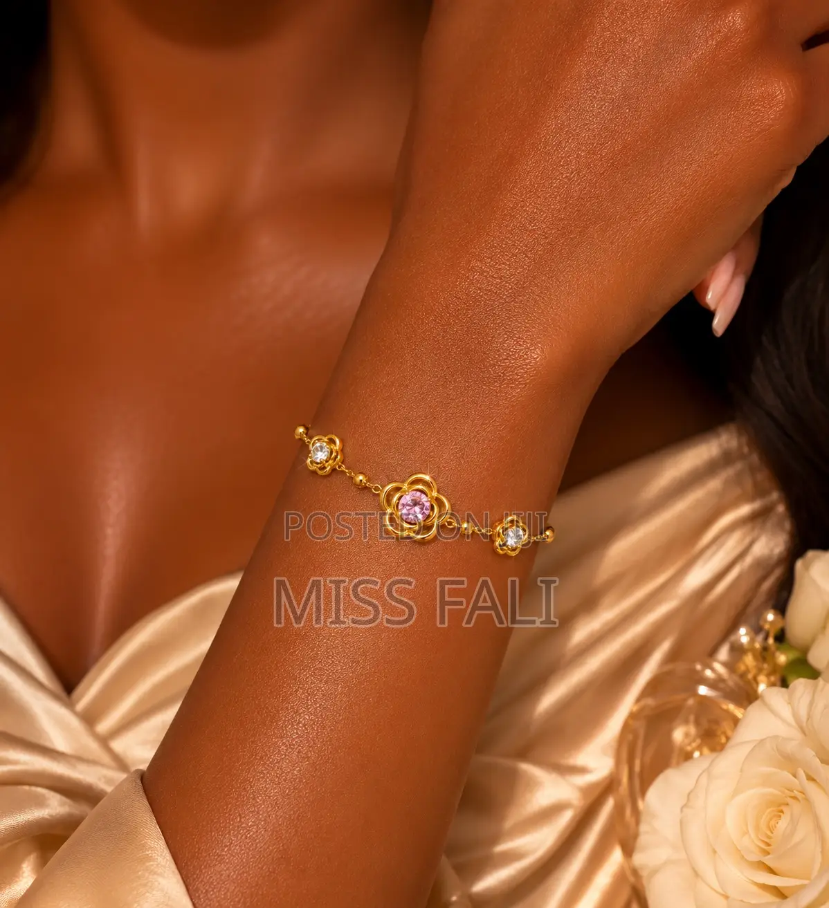 Pink Bloom Bracelet