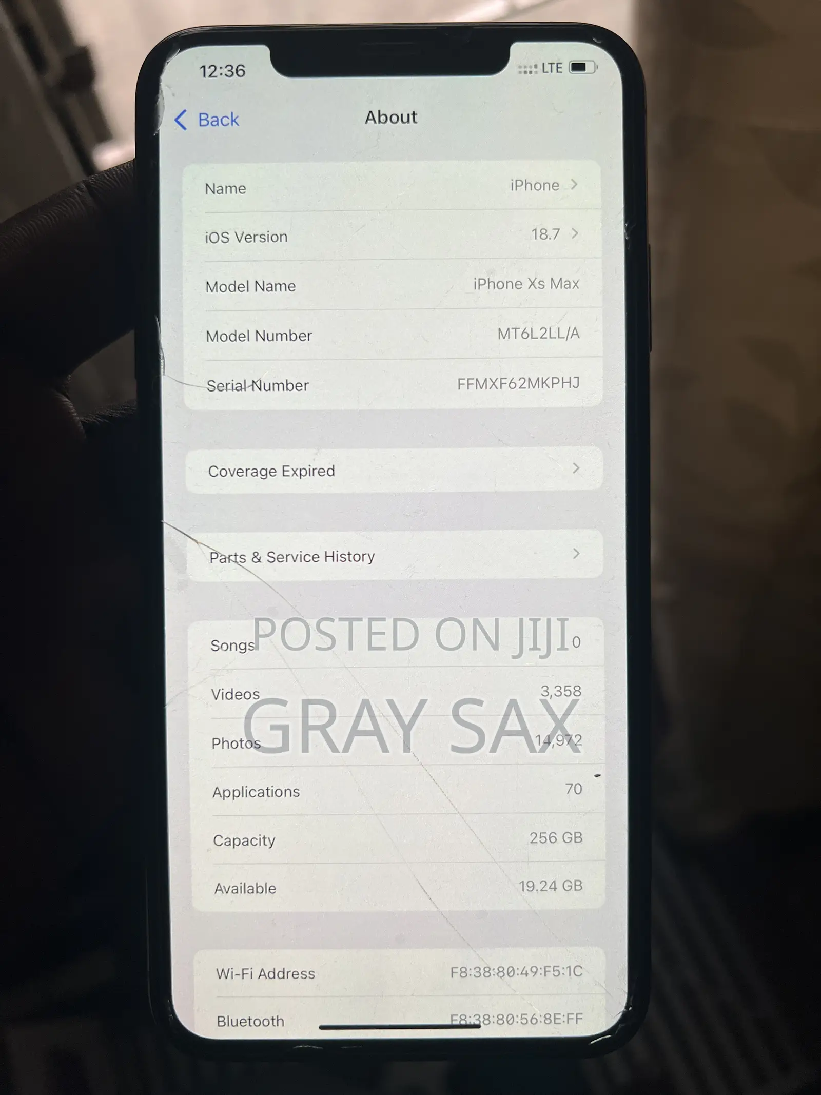 Apple iPhone XS Max 256 GB Black