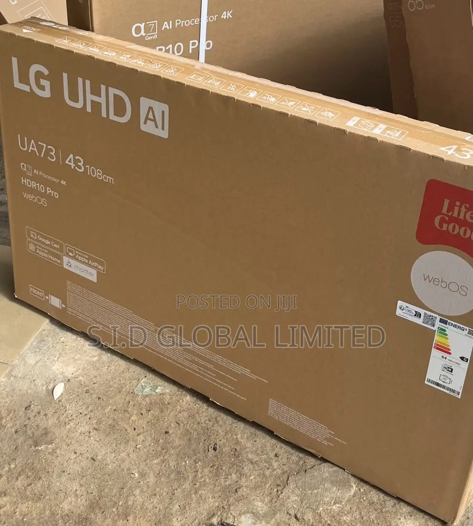 Unbeatable Value Lg 43" Smart Tv With Ai Sound