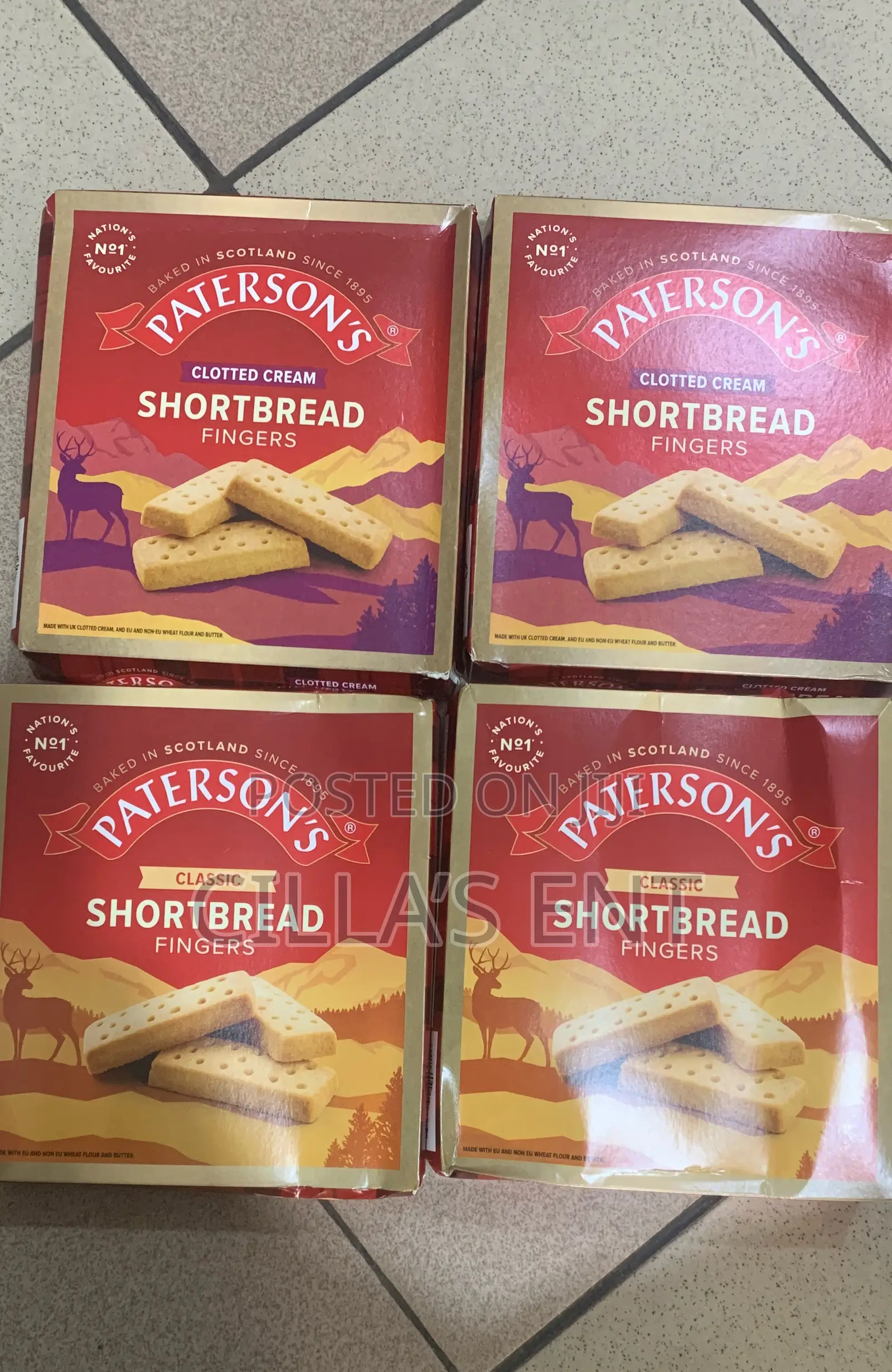 Paterson Shortbread Fingers
