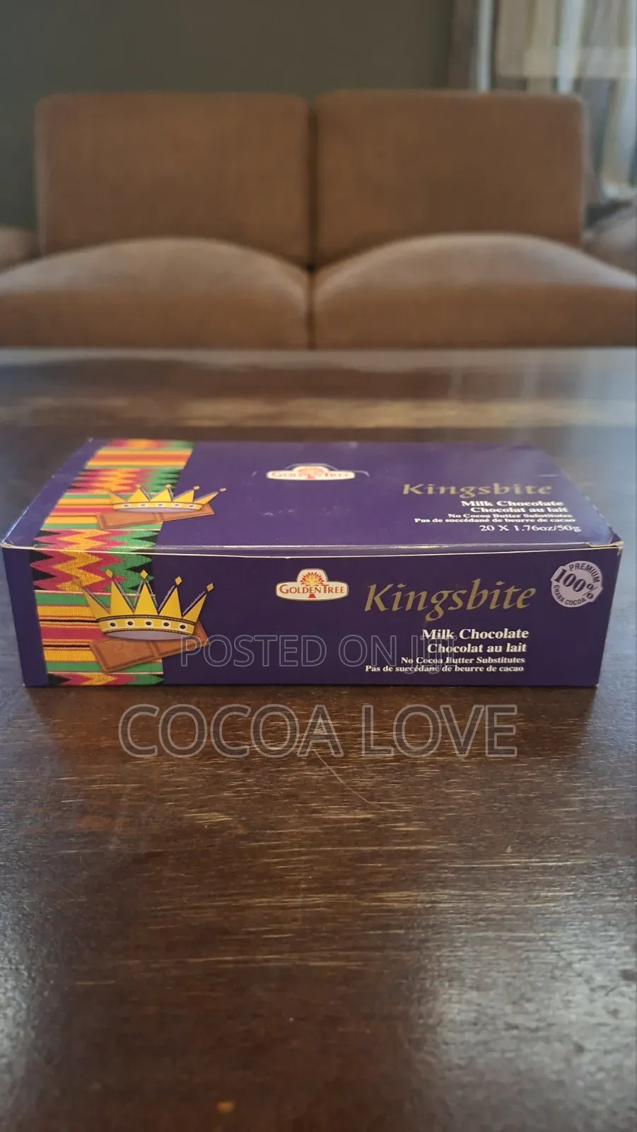 Kingsbite Milk Chocolate Premium 100%