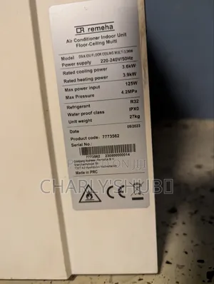 Remaha Air Conditioner Indoor Unit Only