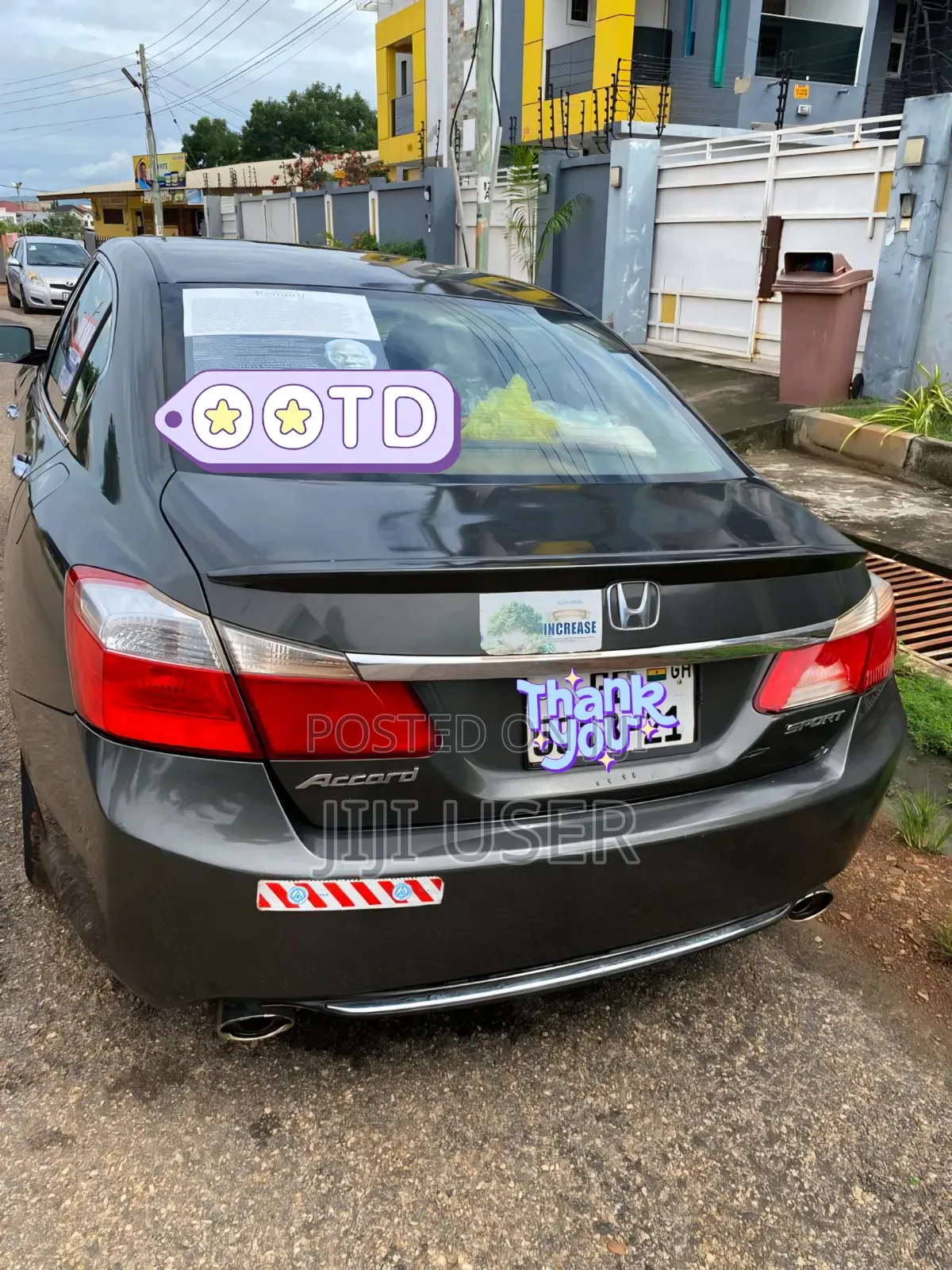 Honda Accord 2013 Matt Black