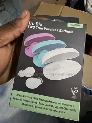 Majority Tru Bio TWS True Wireless Earbuds.