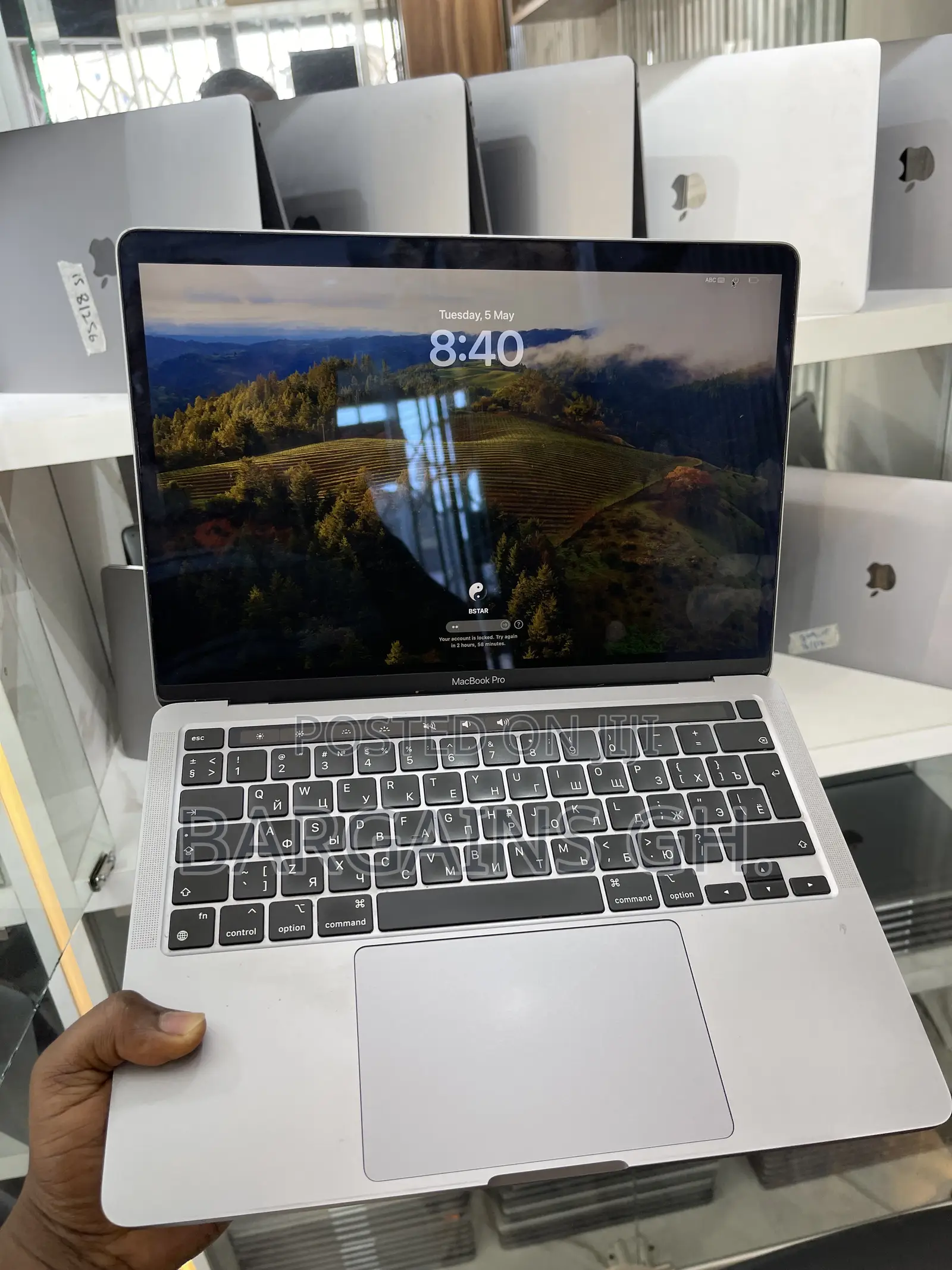 Laptop Apple MacBook Pro 2020 8GB Apple M1 Pro SSD 256GB