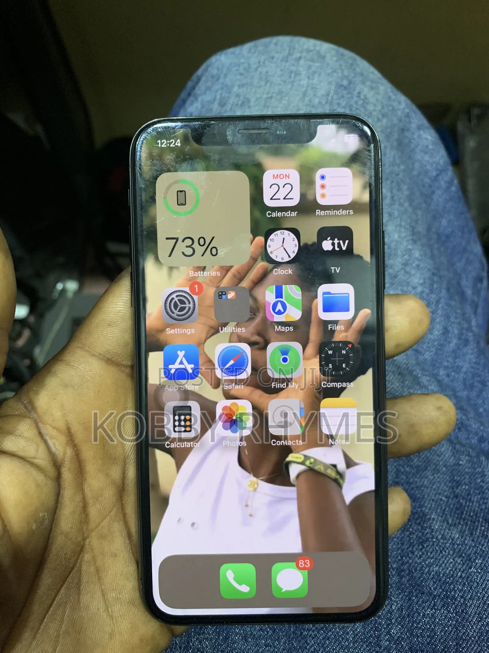 New Apple iPhone X 64 GB Black