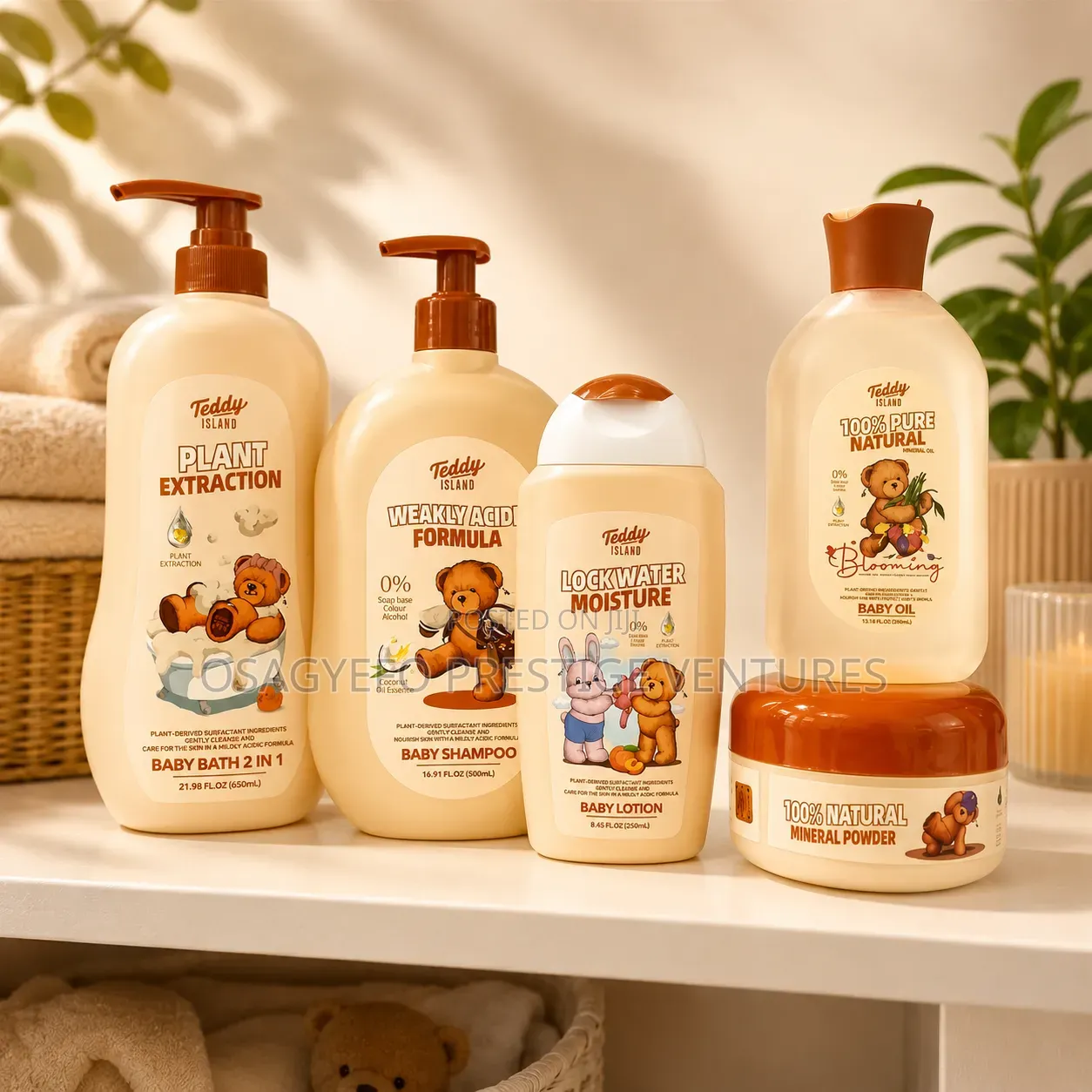 Teddy Island Premium Baby Care Set