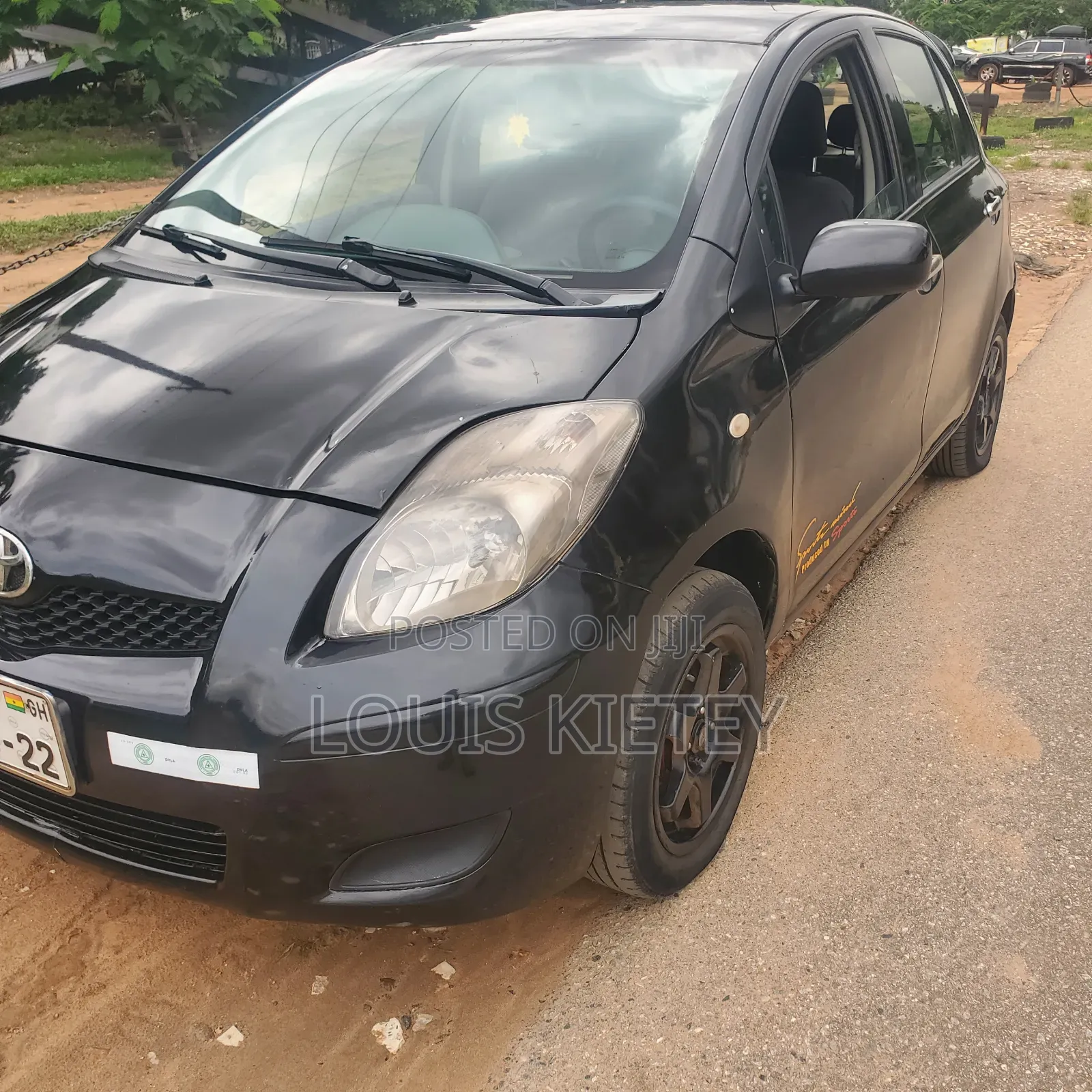 Toyota Yaris 2009 Black