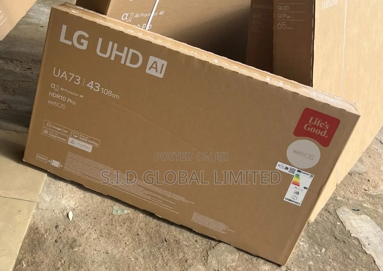 Lg 43" Ultra Hd Smart Tv