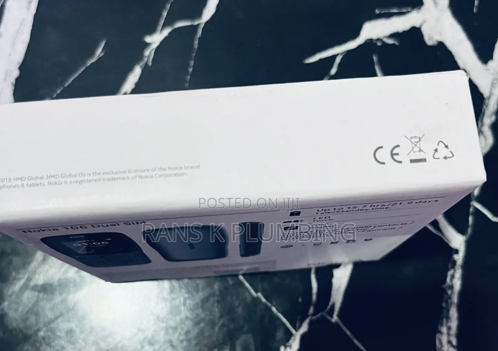 New Nokia 106 Black