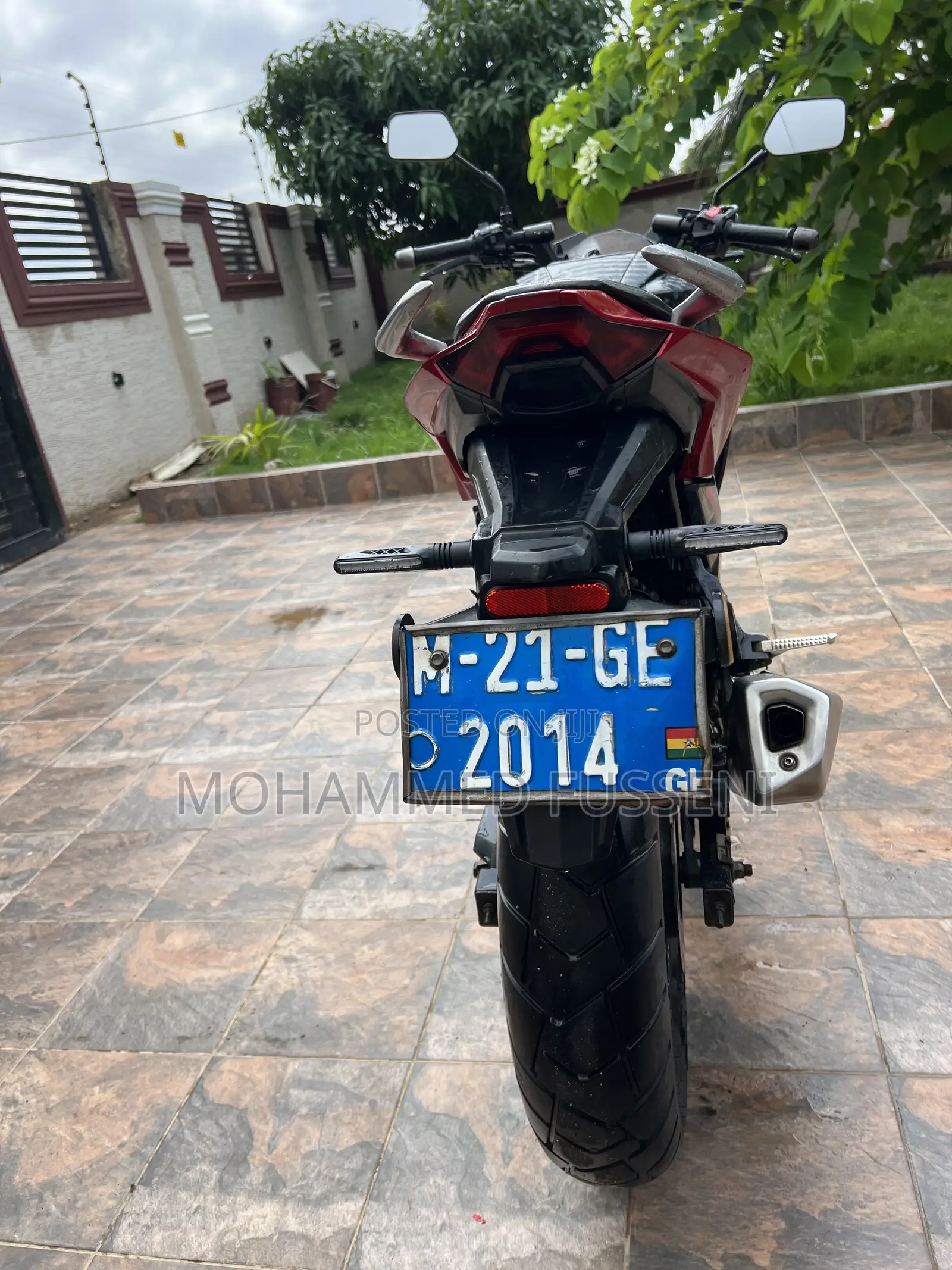 Haojue DR190S 2019 Red