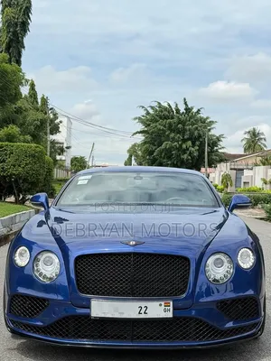 Bentley Continental 2017 Blue