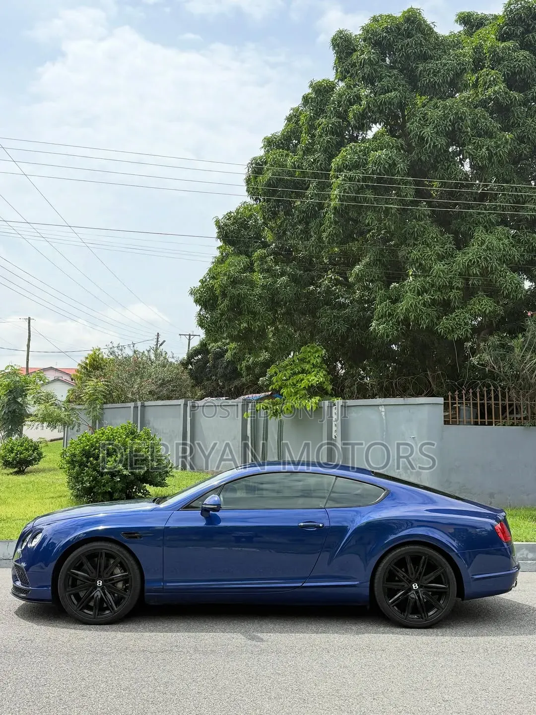 Bentley Continental 2017 Blue