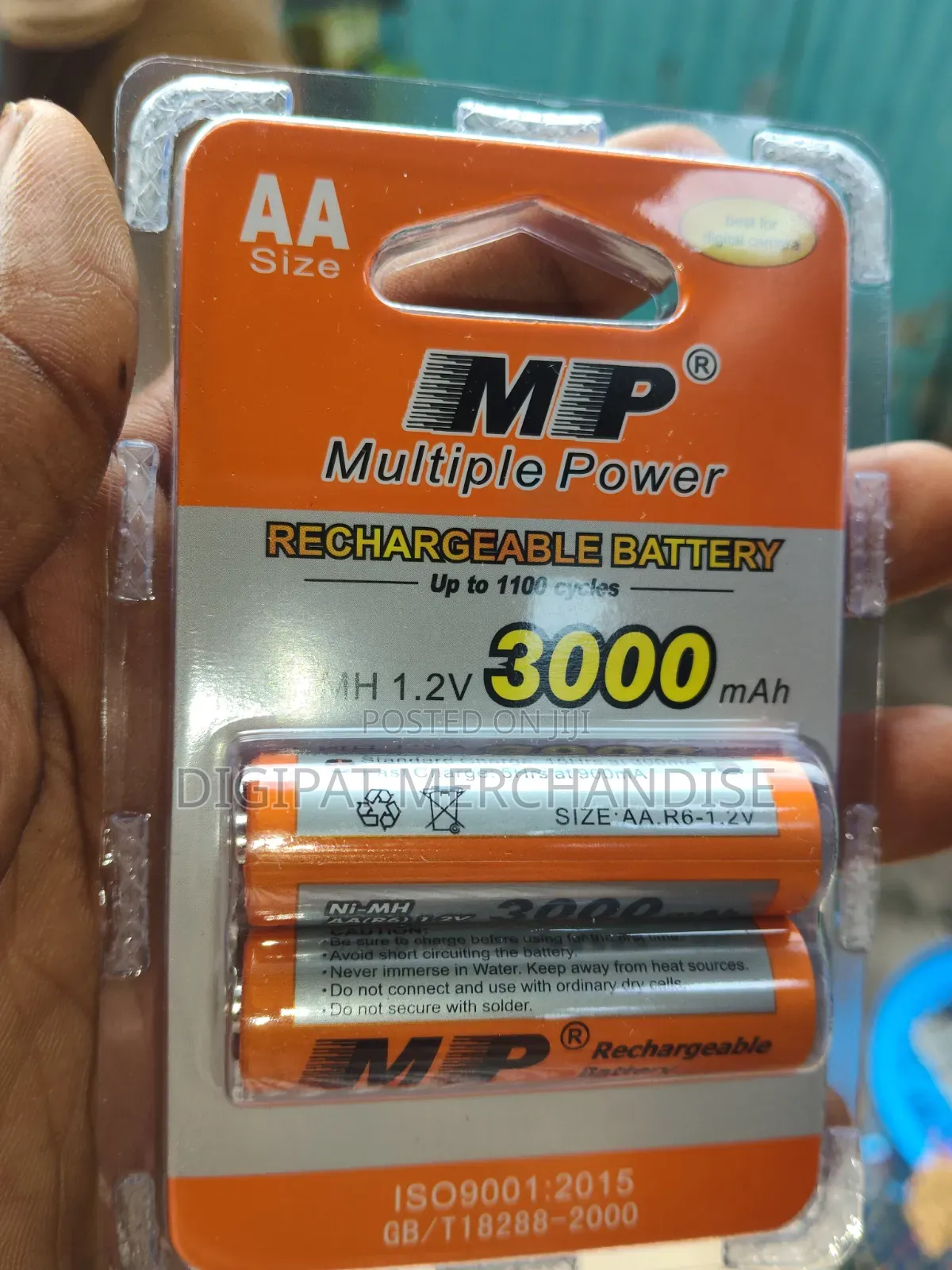 Mp (Aa) Rechargeable Battery