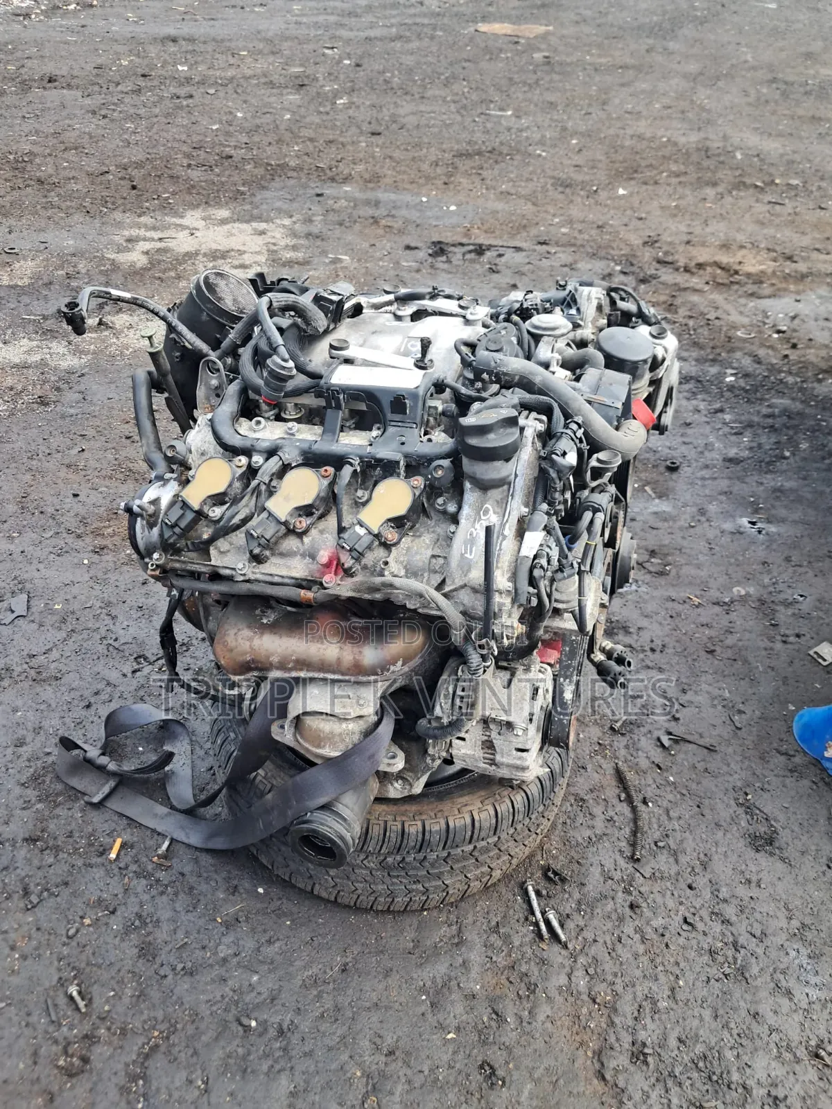 2010-2013 Mercedes E-Class E350 Engine