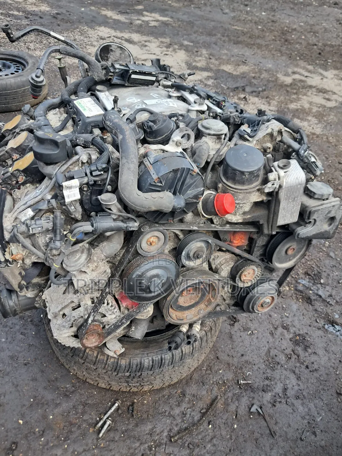 2010-2013 Mercedes E-Class E350 Engine