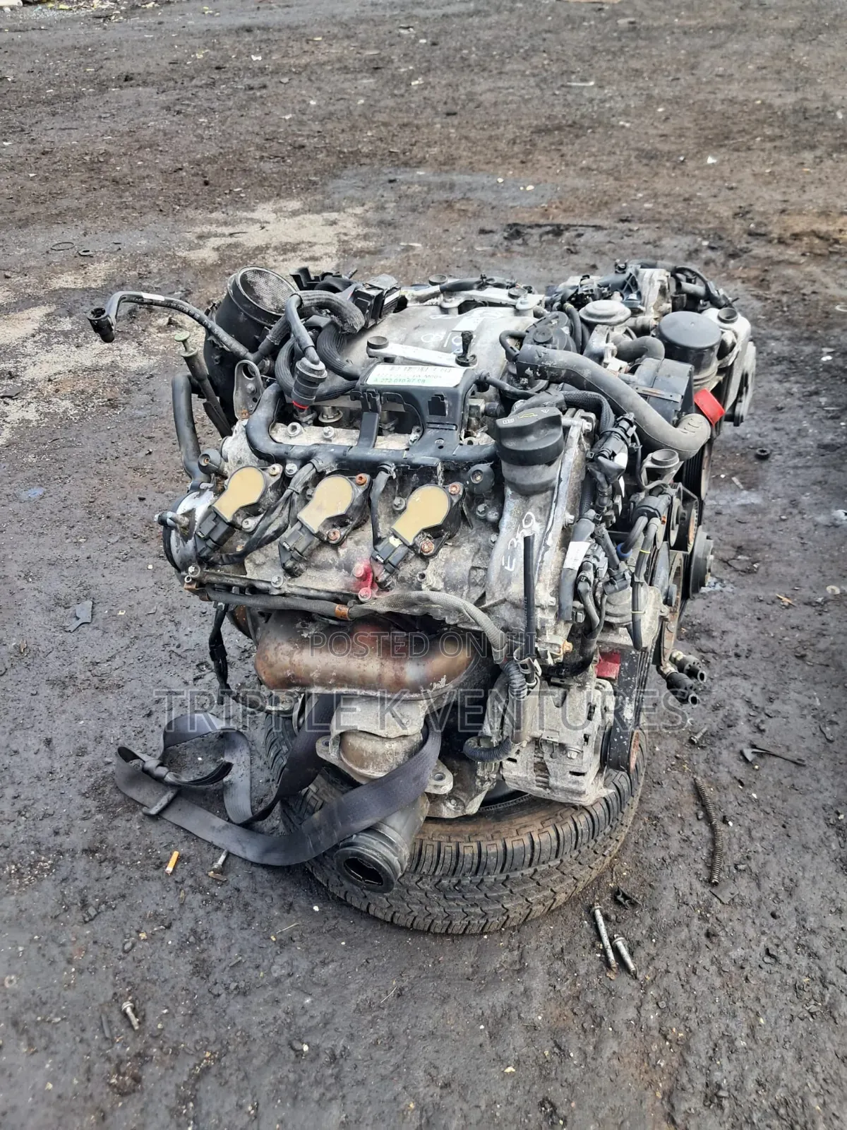 2010-2013 Mercedes E-Class E350 Engine