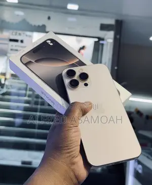 New Apple iPhone 16 Pro Max 256 GB Gold