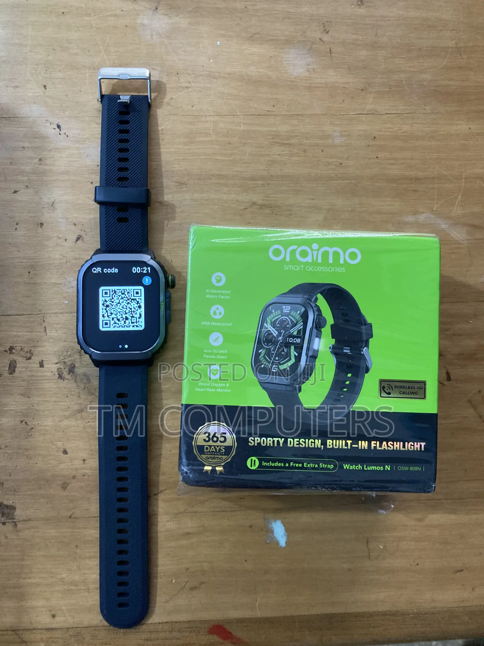Oraimo Watch Lumos N 2.01" Hd Display