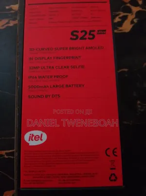 New Itel S25 Ultra 256 GB Silver