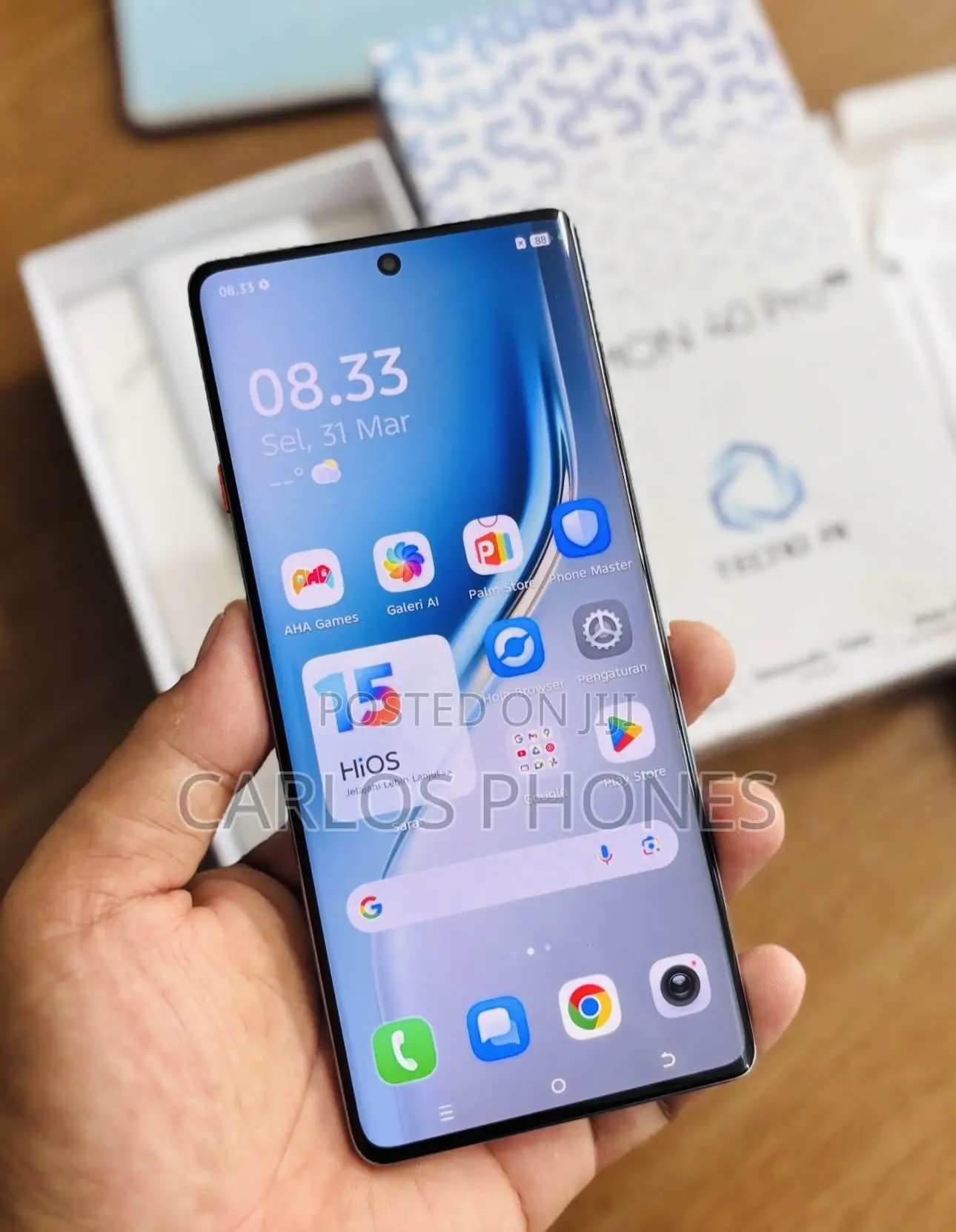 New Tecno Camon 40 Pro 5G 256 GB Blue