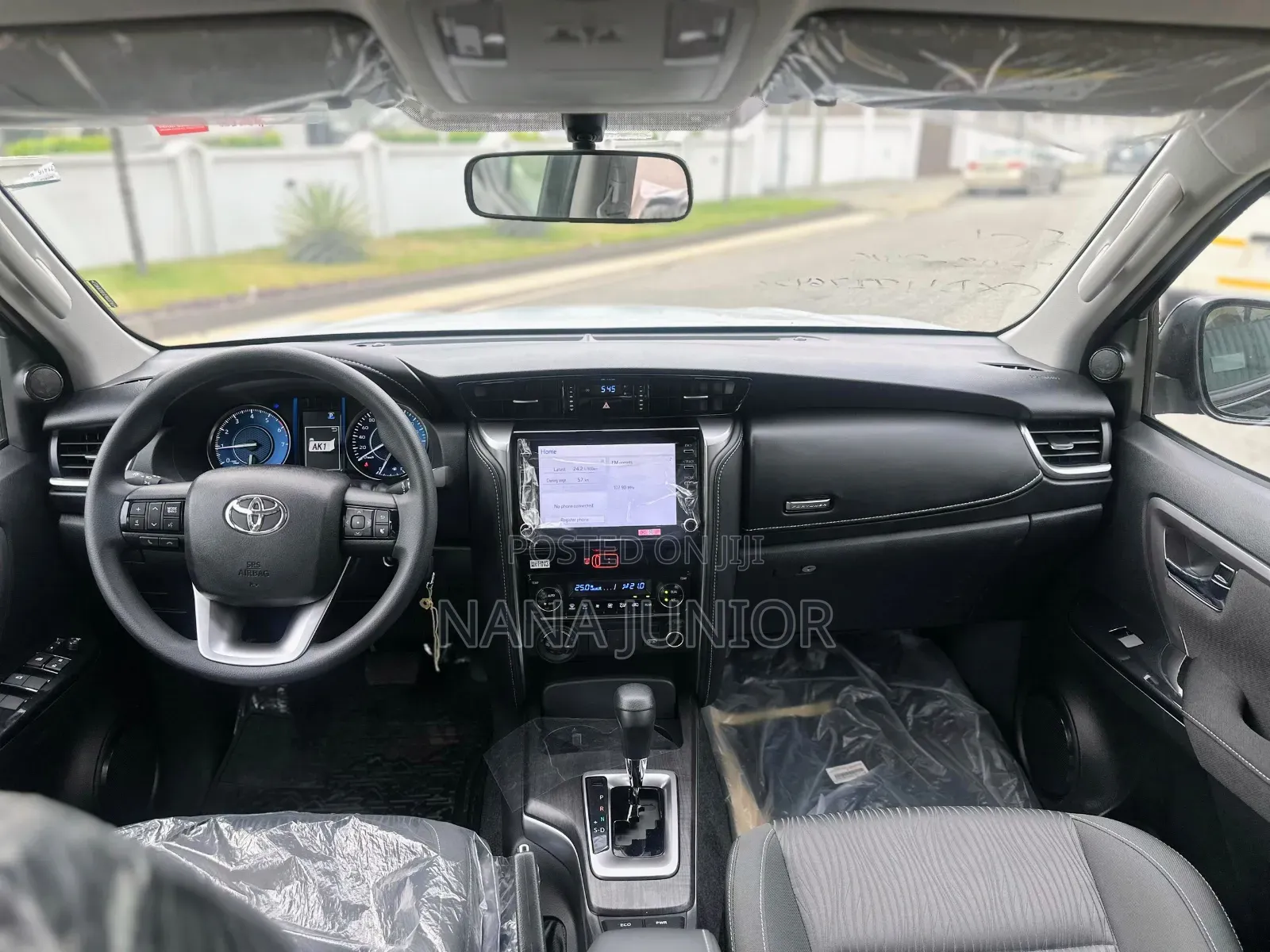 New Toyota Fortuner 2025 Black
