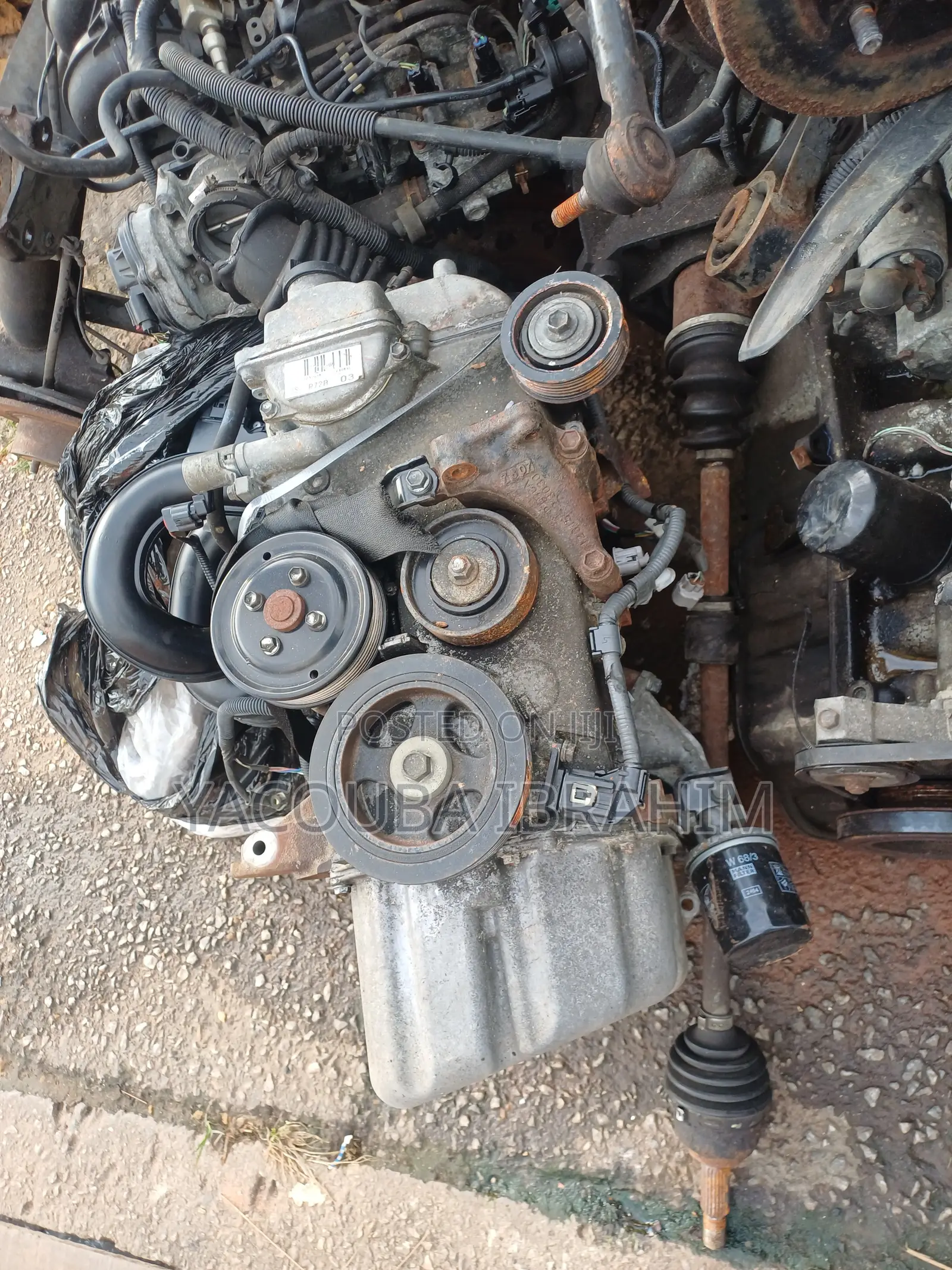 Toyota Vitz Engine 4 Plugs
