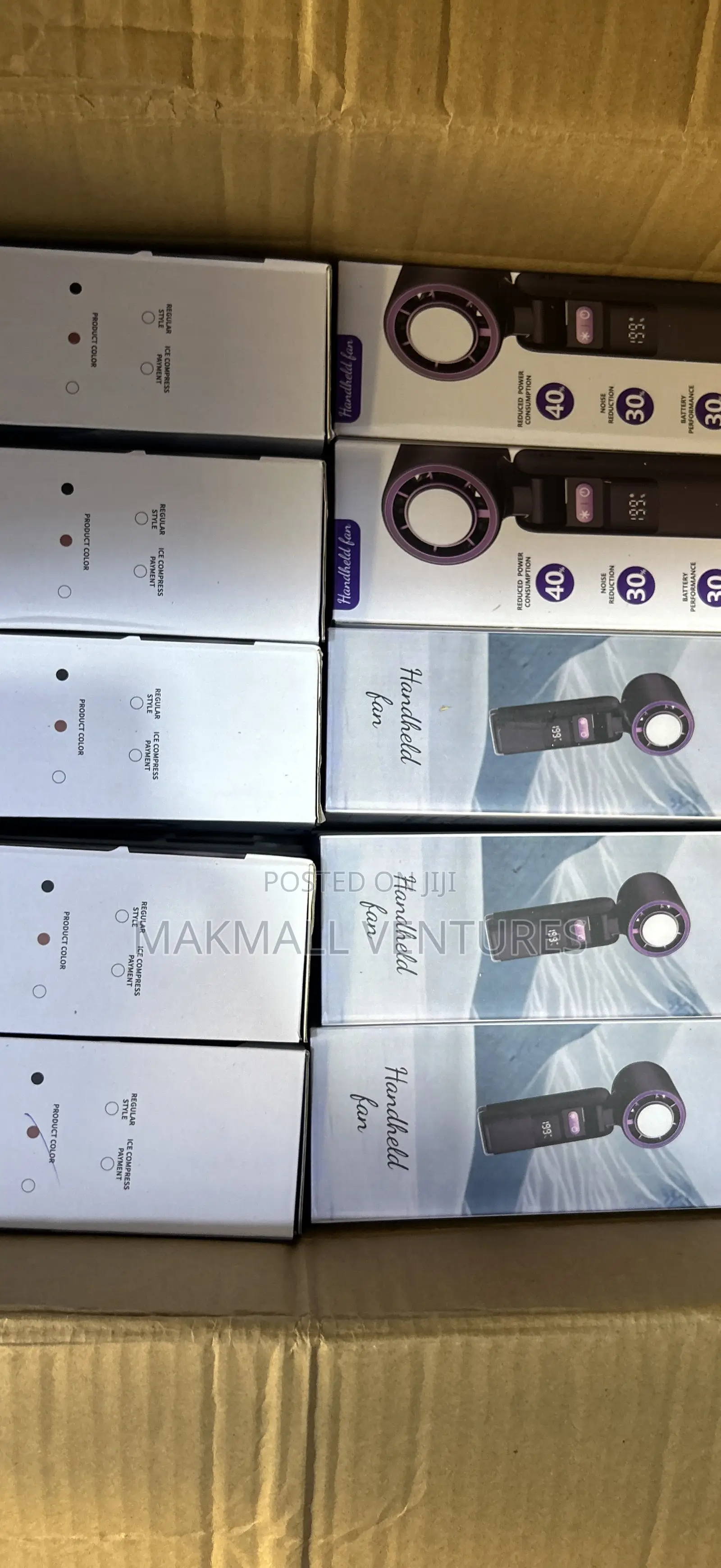 K801 Rechargeable Ice Cooling Fan