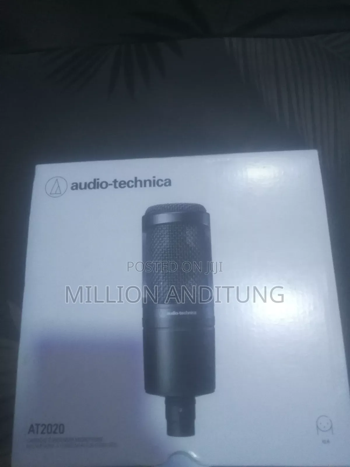 Audio Technica At2020 Condenser Microphone