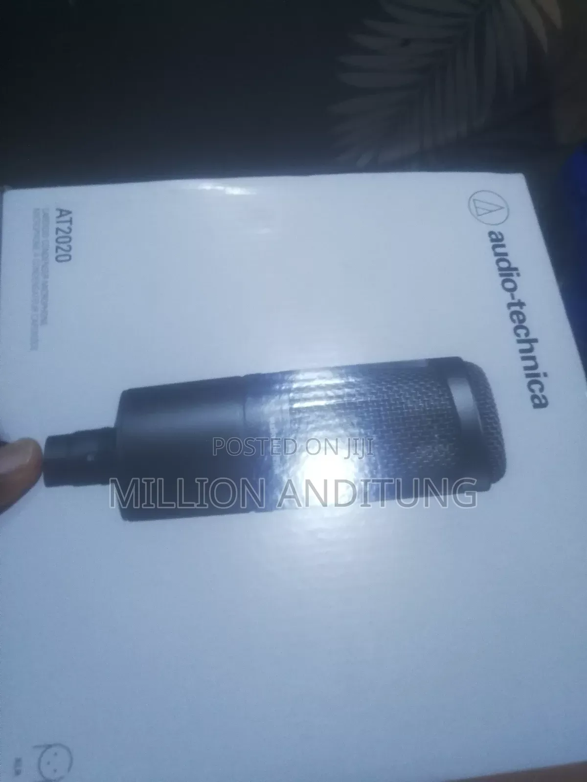 Audio Technica At2020 Condenser Microphone