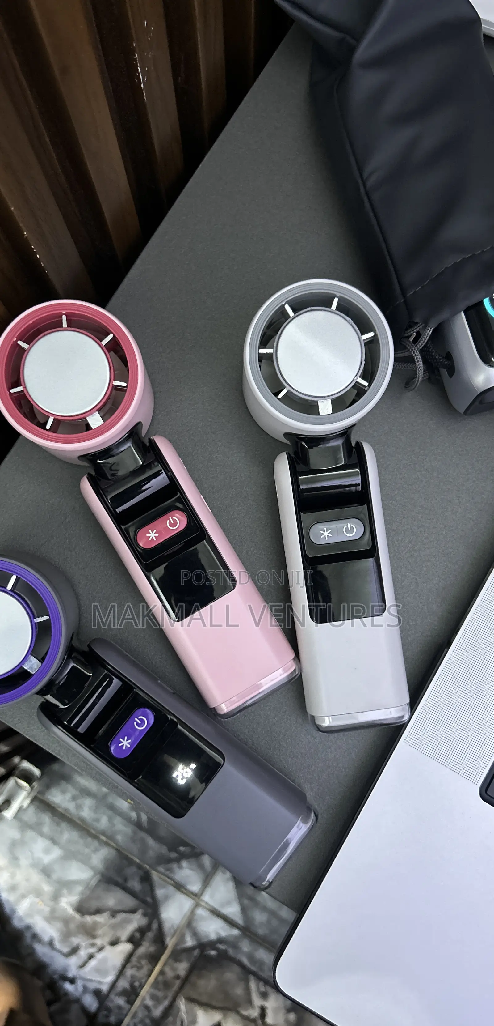 K801 Rechargeable Ice Cooling Fan