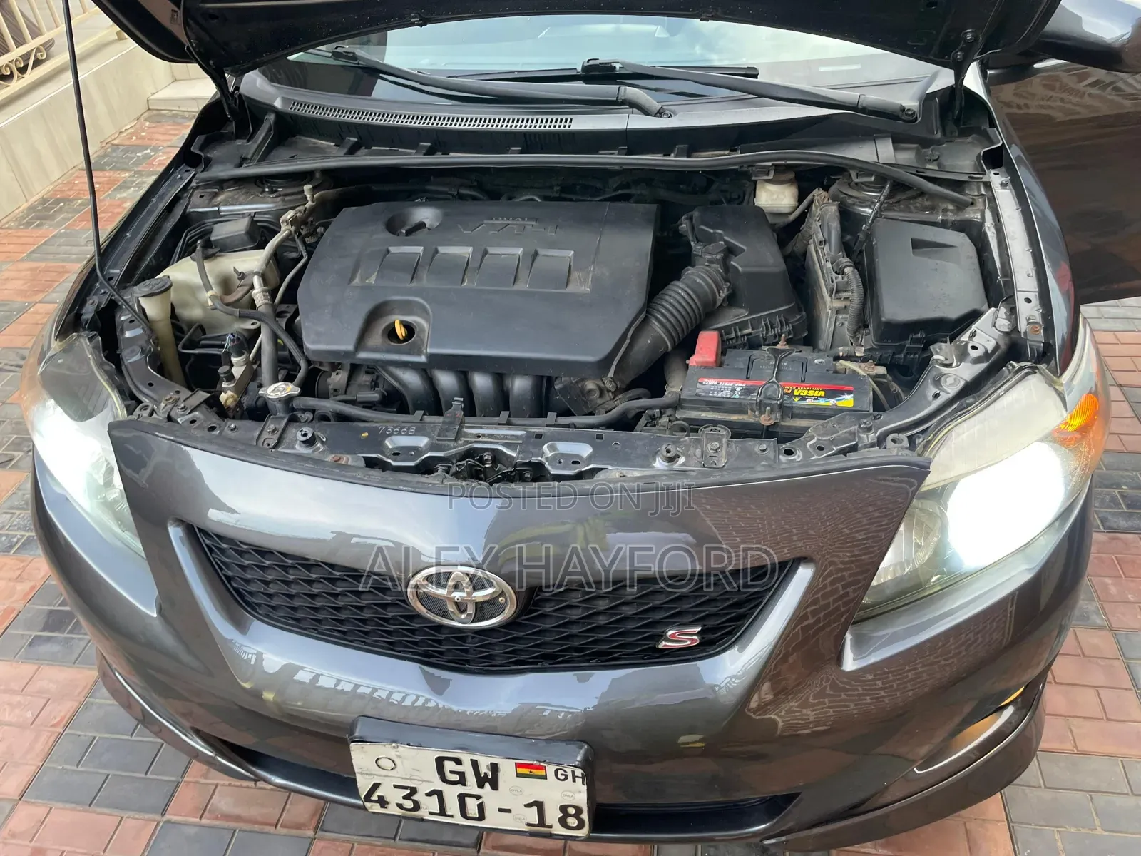 Toyota Corolla S 4dr Sedan (1.8L 4cyl 4A) 2009 Gray