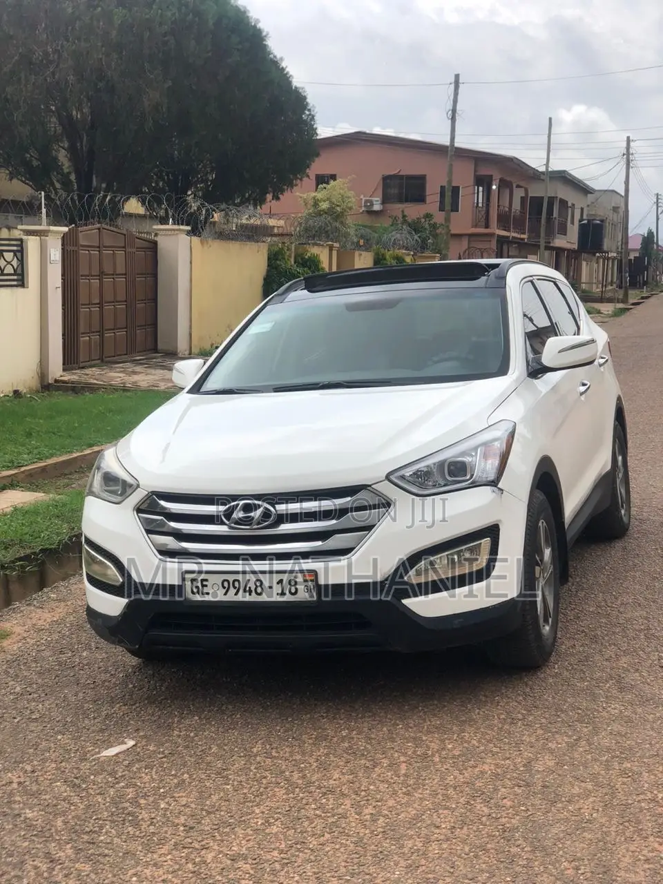 Hyundai Santa Fe 2014 White
