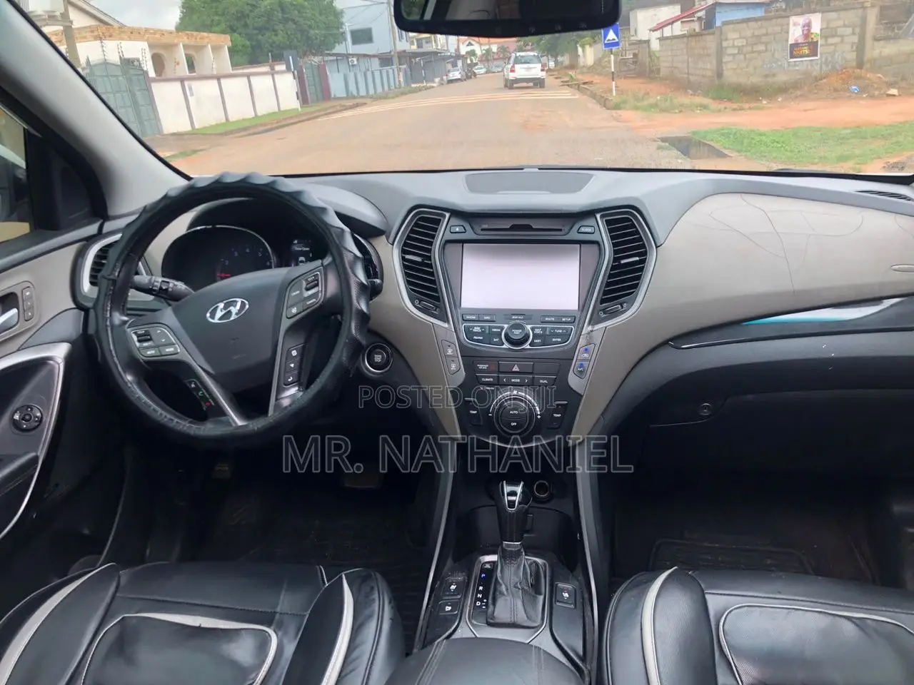 Hyundai Santa Fe 2014 White