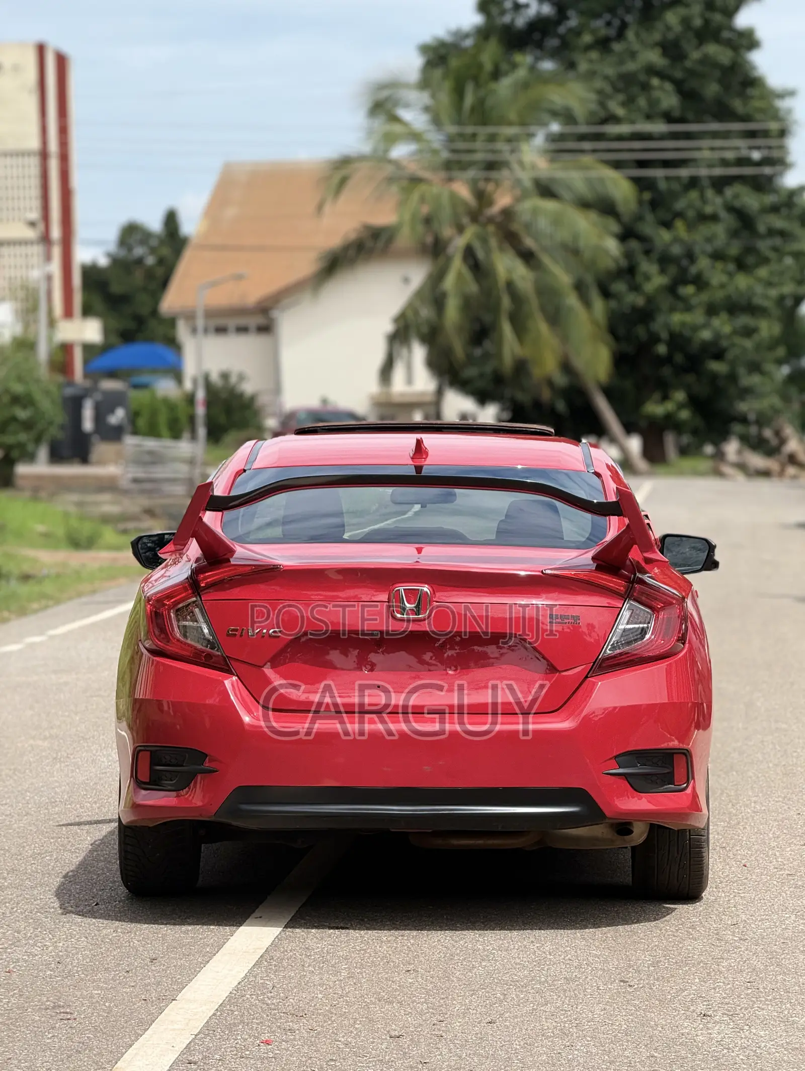 Honda Civic EX Sedan 2018 Red