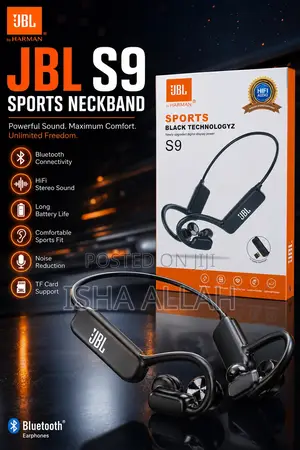 JBL S9 Sports Neckband Earphones 