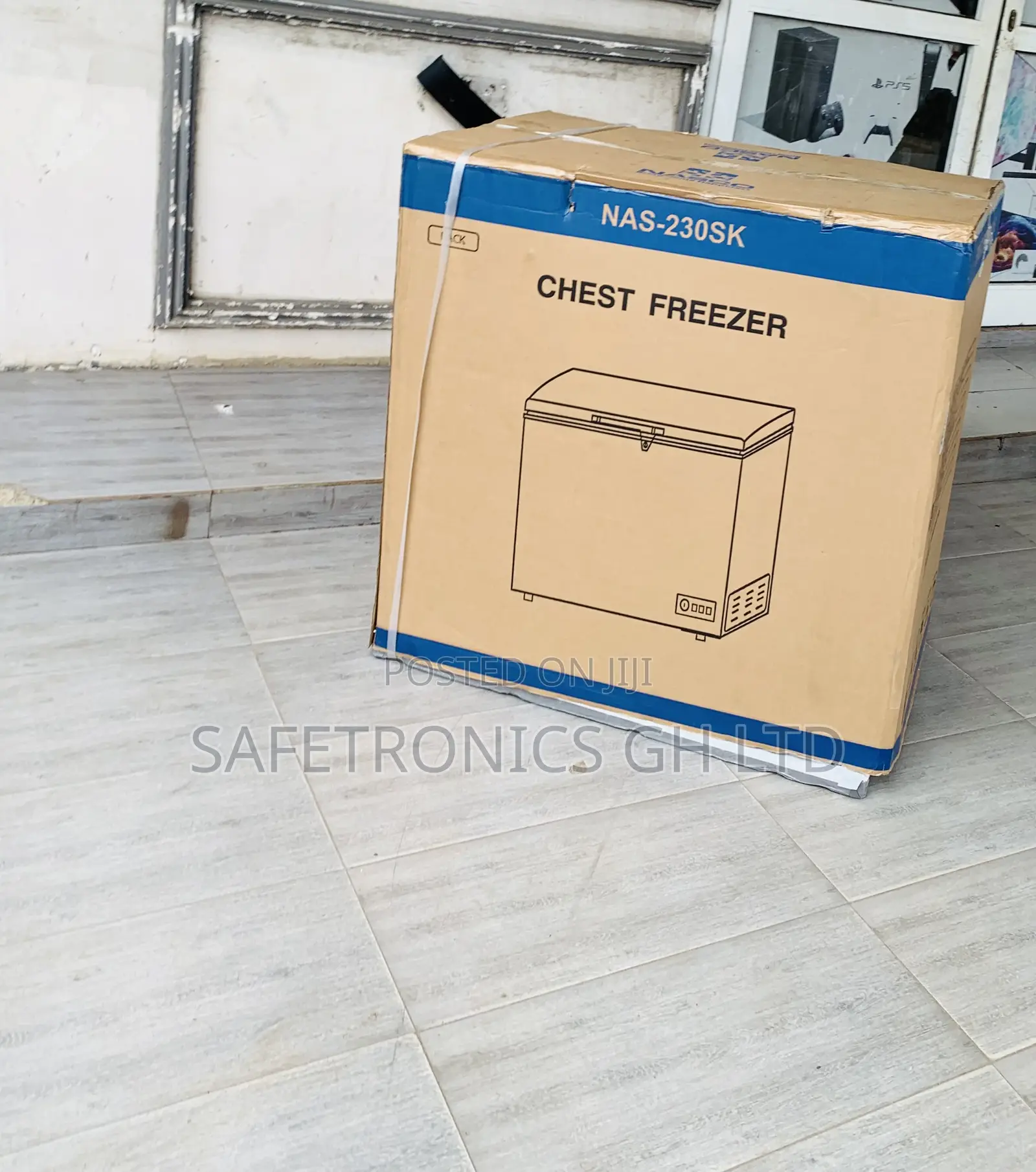 Check Out Nasco 195l Nas-230sk Chest Freezer Silver
