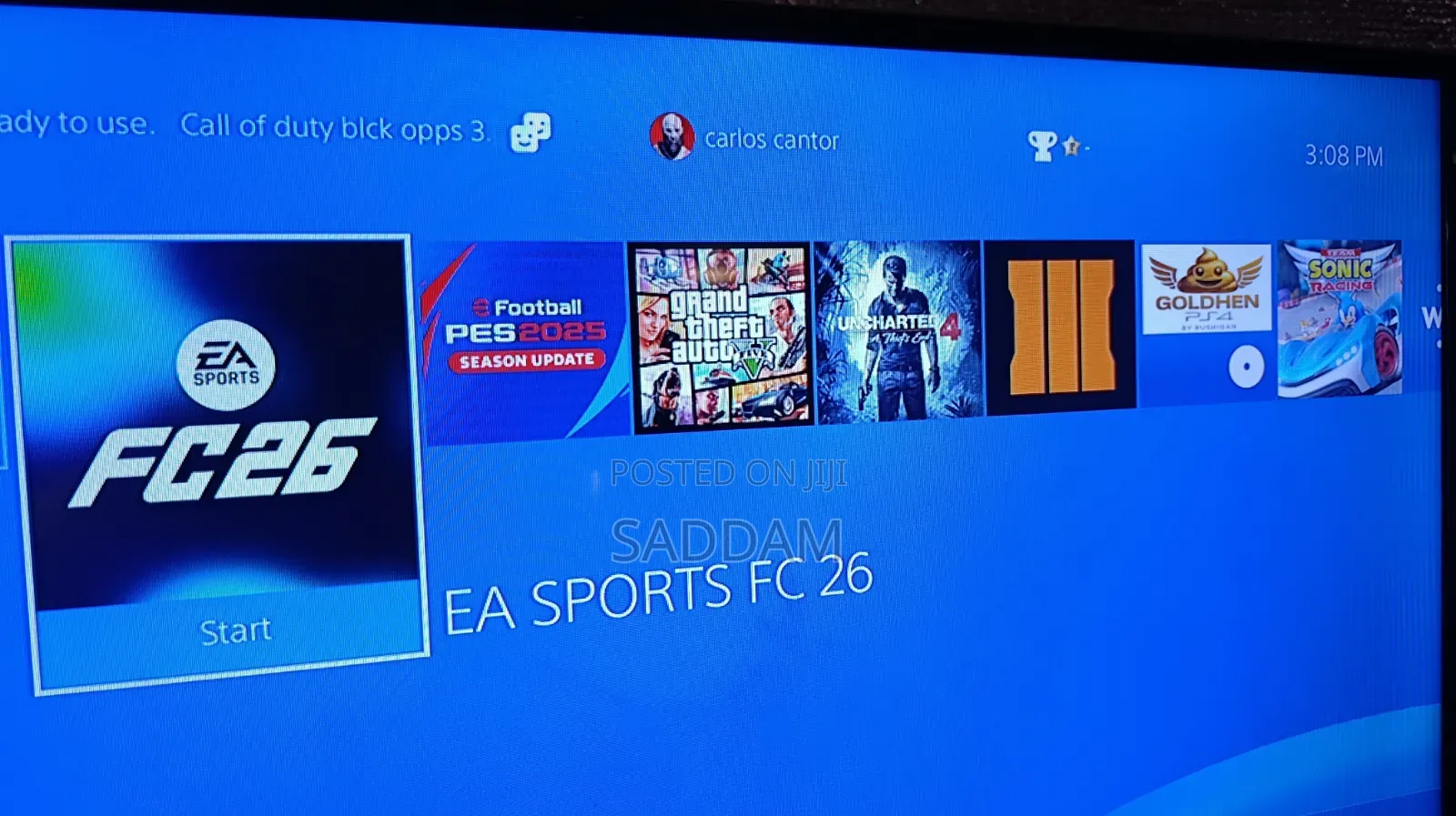 Jailbroken Home Used Ps4 Standard for Sale