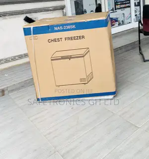 Just Grab New Nasco 195l Nas-230sk Chest Freezer Silver
